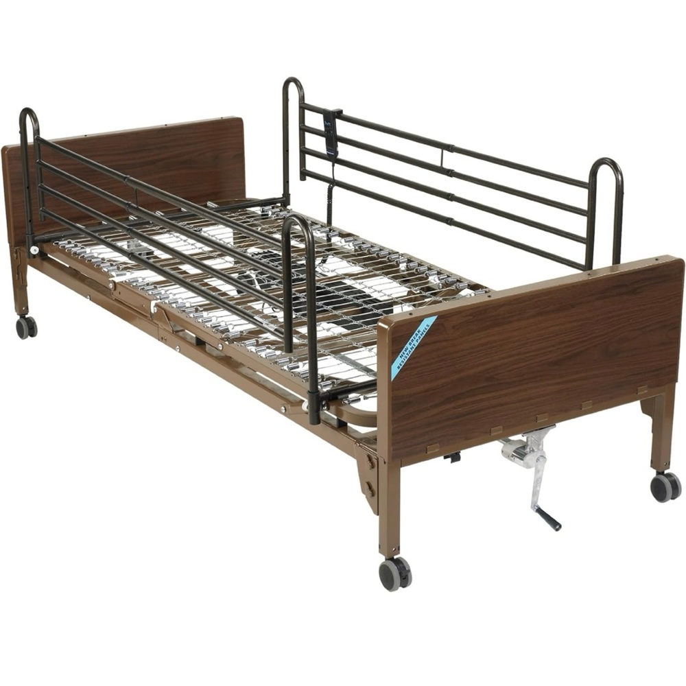 Drive hospital bed with drive gel mattress